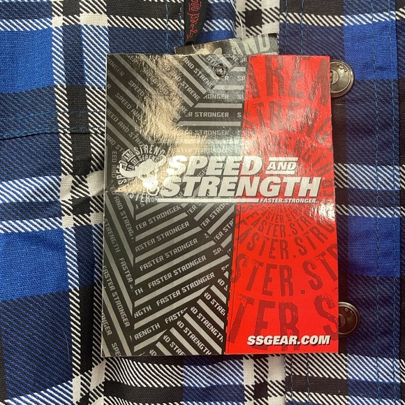 NWT Men’s Speed and Strength Black 9 Reinforced Riding Shirt Medium - Picture 5 of 9